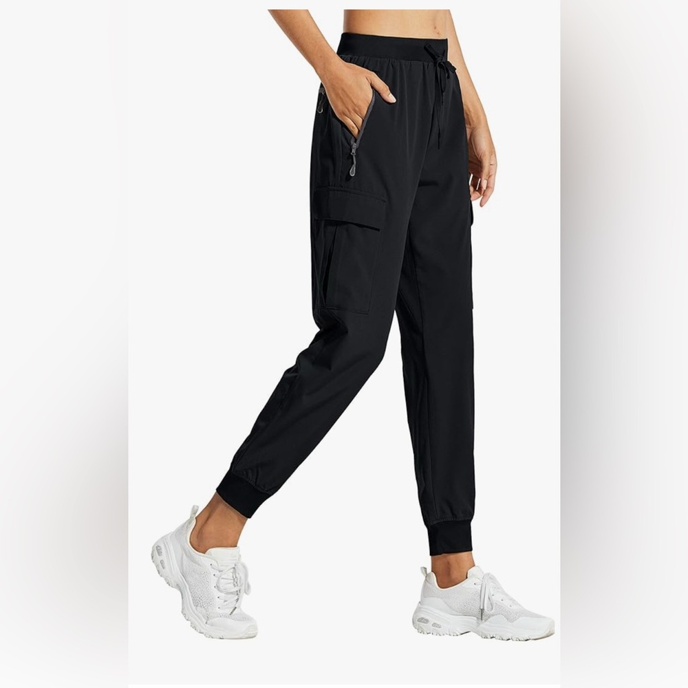 Libin Women's Black Jogger Pants Size S EUC